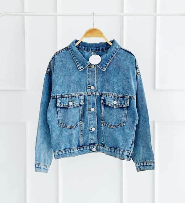 Denima Crop Jacket - Wearedollies