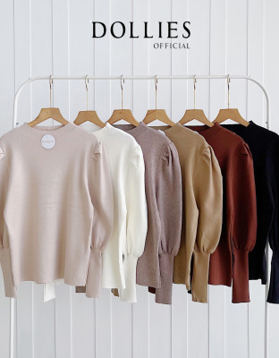 ABIRA KNIT TOP / ATASAN KNIT POLOS BASIC