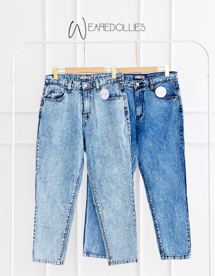 ABIYA DENIM PANTS / CELANA JEANS (BIG SIZE)