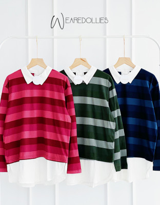 ADINA STRIPES BLOUSE / ATASAN STRIPES