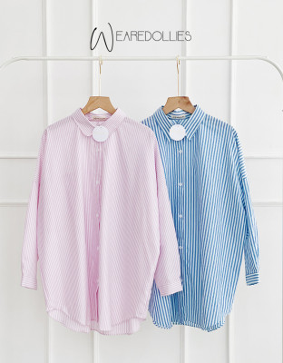 ALICIA SHIRT / KEMEJA STRIPES OVERSIZE