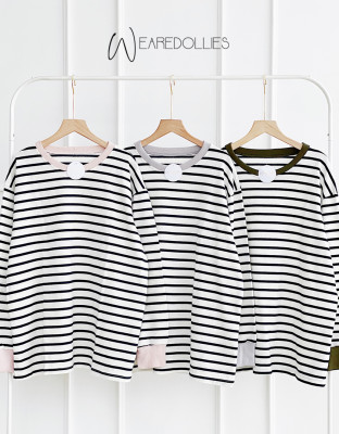 ALLURA TOP / ATASAN STRIPES