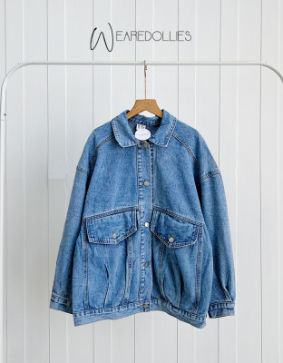 APPA DENIM JACKET / JACKET DENIM BIG POCKET