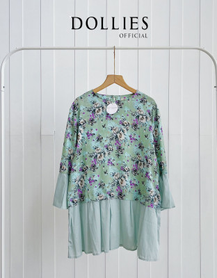 ARANDA FLORA TOP / BLOUSE MOTIF BUNGA