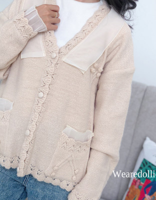 ARZIN KNIT CARDY / CARDIGAN KNIT IMPORT