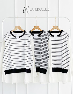 AYEONG STRIPES TOP / ATASAN STRIPES