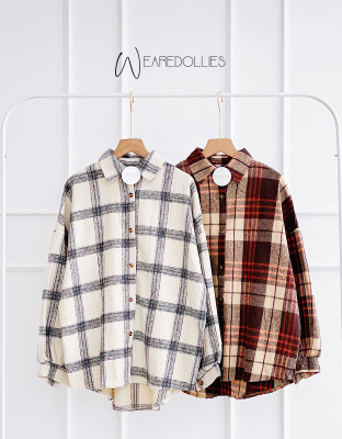 BILLA FLANEL SHIRT / ATASAN KEMEJA FLANEL