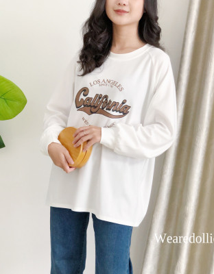 CALIFORNIA TOP / ATASAN KAOS BASIC