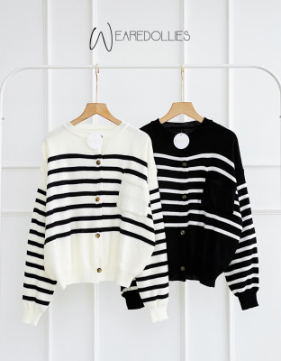 CAVA KNIT OUTER / STRIPES OUTER RAJUT