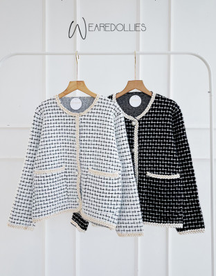 DARIA KNIT OUTER / BLAZER KNIT IMPORT