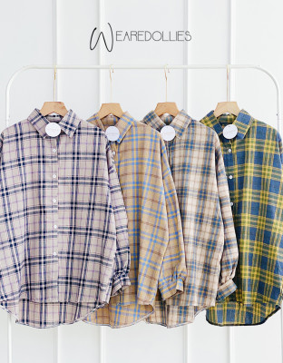 DUE FLANEL TOP / KEMEJA FLANEL