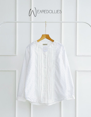 DUWINA WHITE SHIRT / ATASAN BROKAT