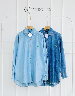 ELIRA DENIM SHIRT / ATASAN DENIM OVERSIZE