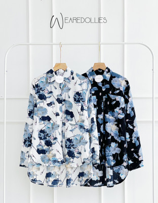 EZNA FLORA SHIRT / KEMEJA MOTIF BUNGA