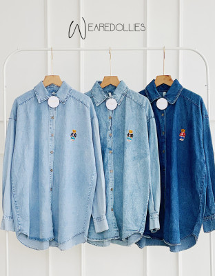 FARCHA DENIM SHIRT / KEMEJA DENIM BORDIR