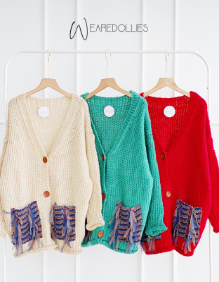 FAUNA KNIT OUTER / CARDIGAN RAJUT