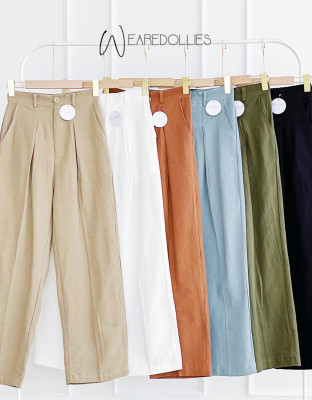 GALDI PANTS / CELANA LINEN BASIC