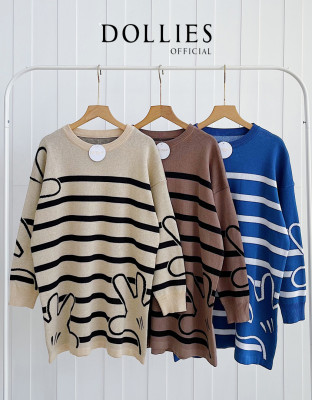 GERLA LONG SWEATER / SWEATER KNIT PREMIUM