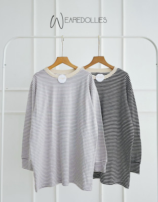 GERRIL STRIPES TOP / ATASAN KAOS OVERSIZE