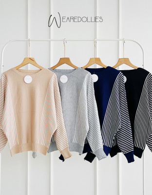 GHENAMI KNIT BLOUSE / BLOUSE KNIT IMPORT