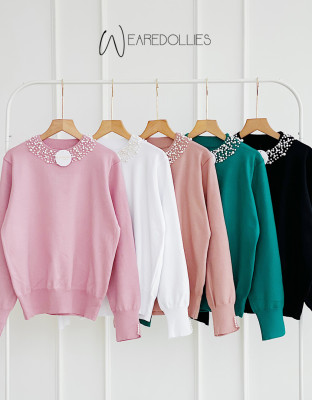 HARA PEARL SWEATER / SWEATER MUTIARA