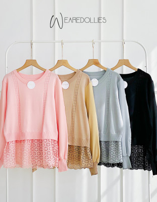 IZA BLOUSE / KNIT BLOUSE IMPORT