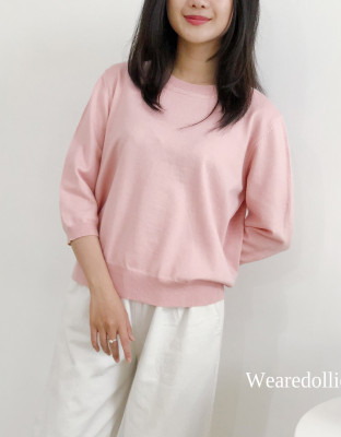 IVEL KNIT TOP / ATASAN KNIT POLOS