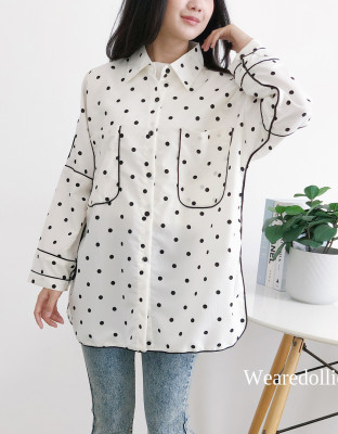 JESLYE SHIRT / ATASAN POLKA BASIC