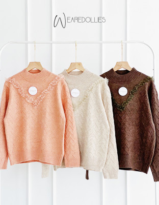 JIAH KNIT TOP / ATASAN RAJUT