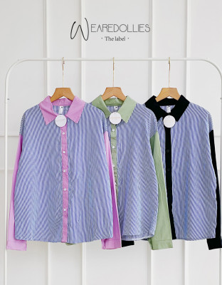 JULA SHIRT / ATASAN MOTIF STRIPES