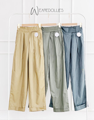 KAVIA PANTS/CELANA KATUNG HIGWAIST