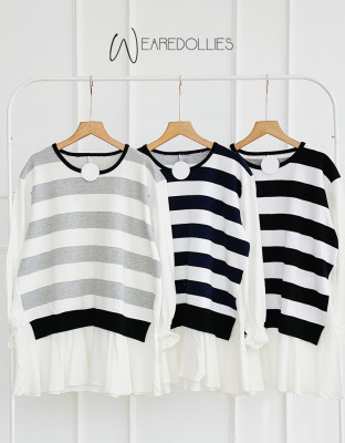 KAVLI BLOUSE / ATASAN BLOUSE STRIPES