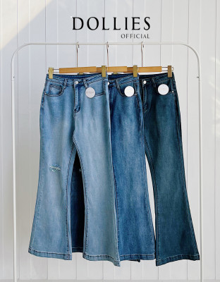 KIERA DENIM PANTS / CELANA DENIM CUTBRAY