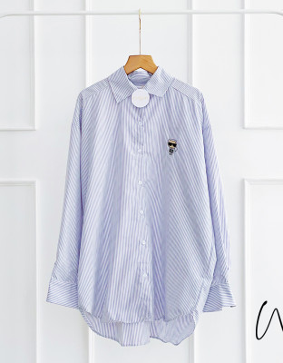 KIMIYO SHIRT / KEMEJA STRIPED OVERSIZE