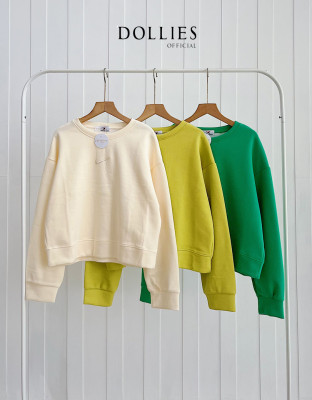 LAKME CROP TOP / SWEATER CROP LENGAN PANJANG