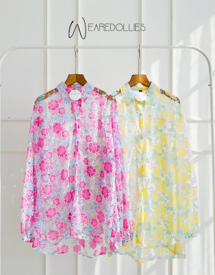 LUCCA FLORA SHIRT / KEMEJA MOTIF BUNGA