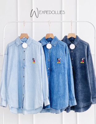 MISHALL DENIM SHIRT / KEMEJA DENIM