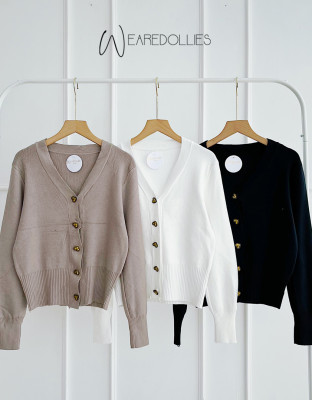 MISSA CARDY / ATASAN CARDIGAN BUTTON LOVE