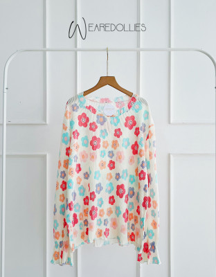 MODELA BLOUSE / BLOUSE MOTIF BUNGA