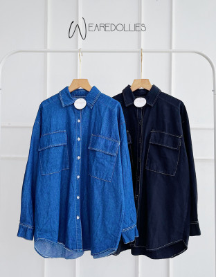 NAILA SHIRT / KEMEJA DENIM WANITA