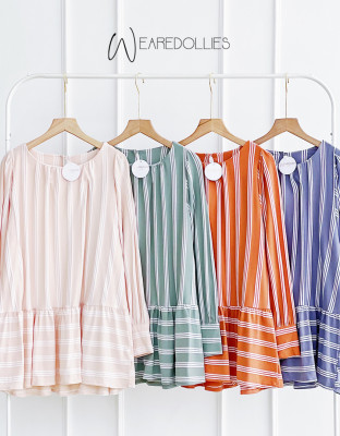 NARAYA STRIPES BLOUSE / ATASAN STRIPES