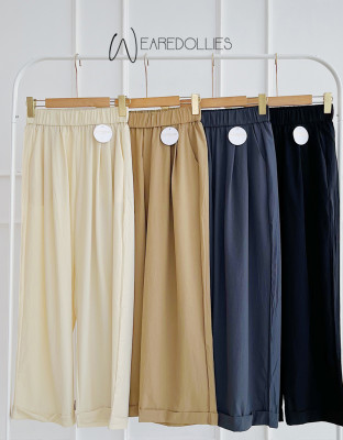 NITTA PANTS / CELANA KULOT BASIC WANITA