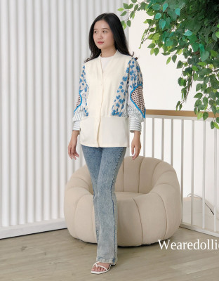 ORLIN OUTER / CARDY V-NECK KOREAN STYLE