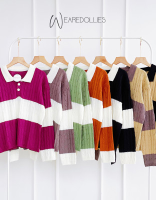 OWENA KNIT BLOUSE / ATASAN RAJUT WANITA