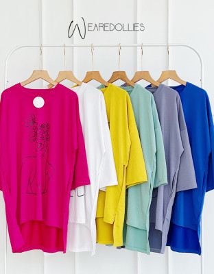 POPY BLOUSE / ATASAN KAOS SABLON