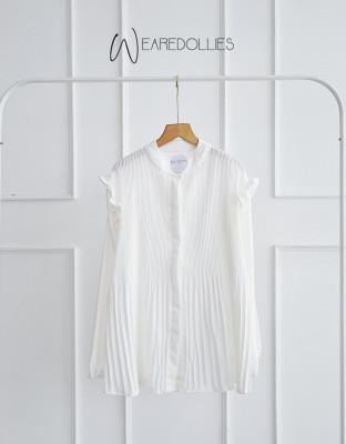 RENIE WHITE TOP / ATASAN PUTIH BASIC