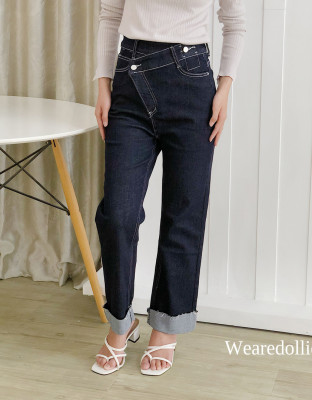 SIGNA PANTS / CELANA DENIM KULOT WANITA