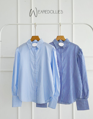 TRIA SHIRT / ATASAN KEMEJA STRIPES