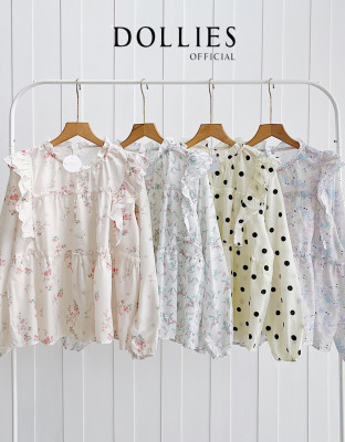 VATEA FLORA BLOUSE / BLOUSE MOTIF PREMIUM