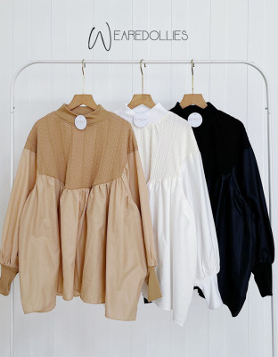 VLORI BLOUSE / BLOUSE OVERSIZE BASIC